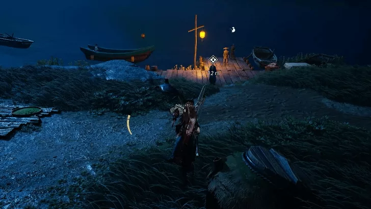 Nan at the dock (Game8)