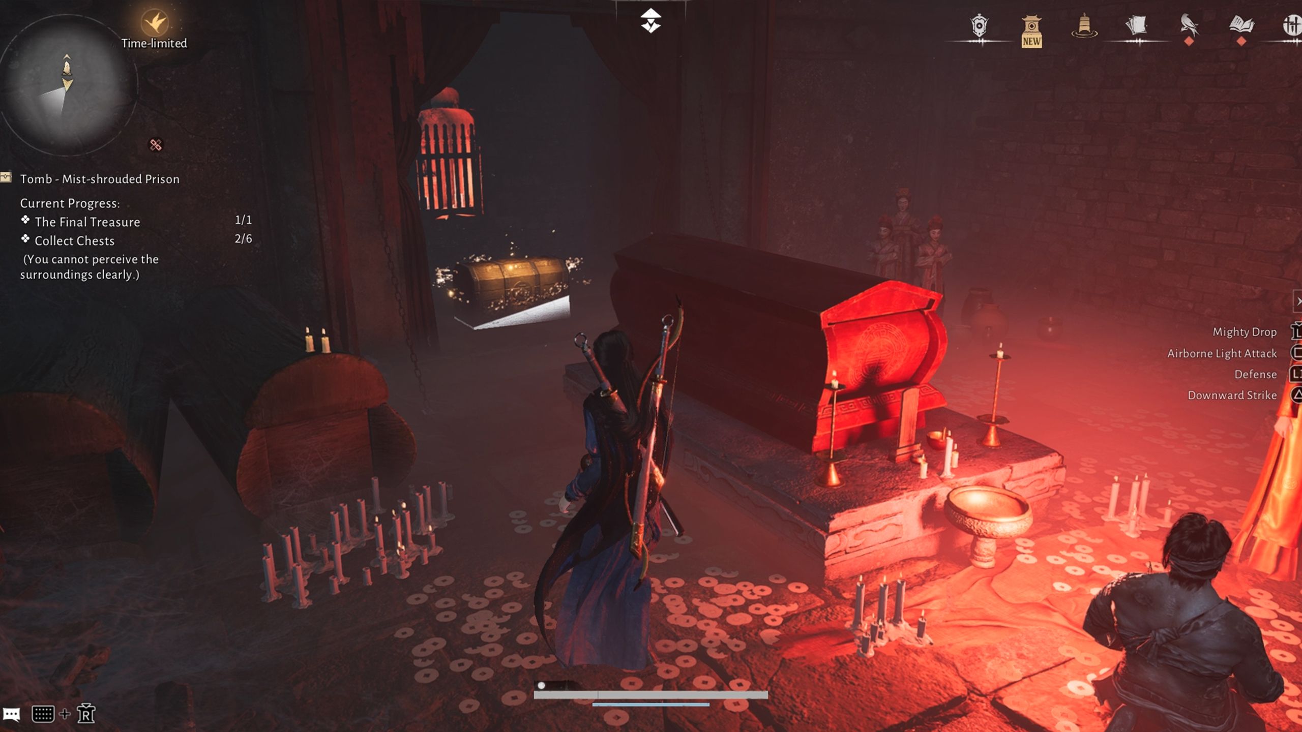 Mist-Shrouded Prison chest 1 location