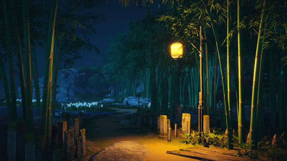 Szene aus der Mistveil-Region