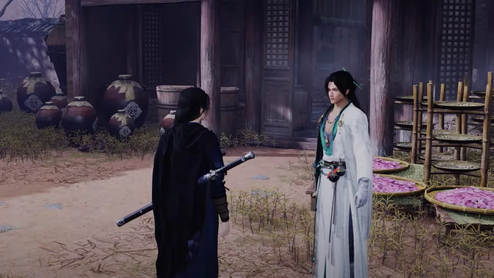 Gegenstände an Zhai Xu übergeben