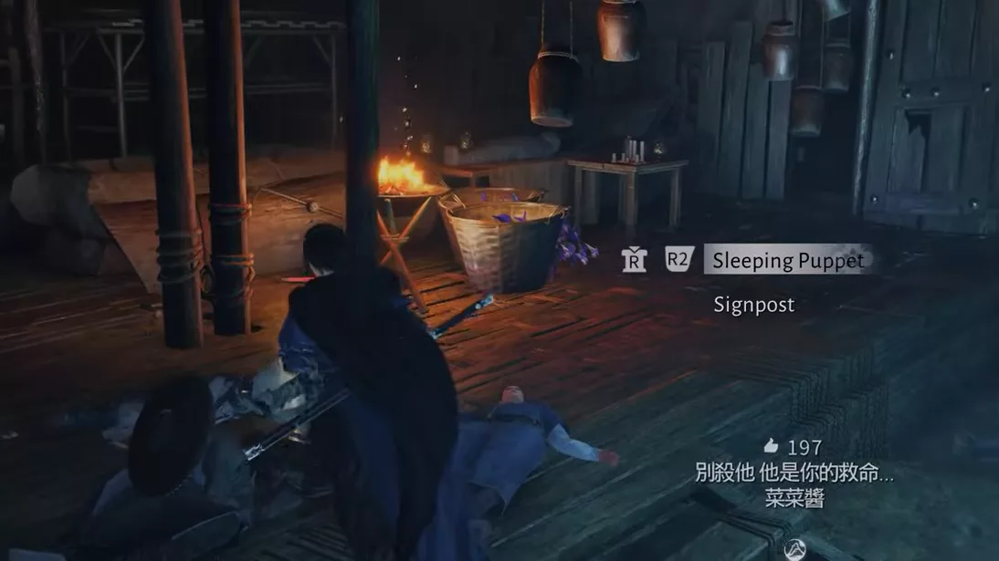 Dem Sleeping Puppet in der Höhle folgen