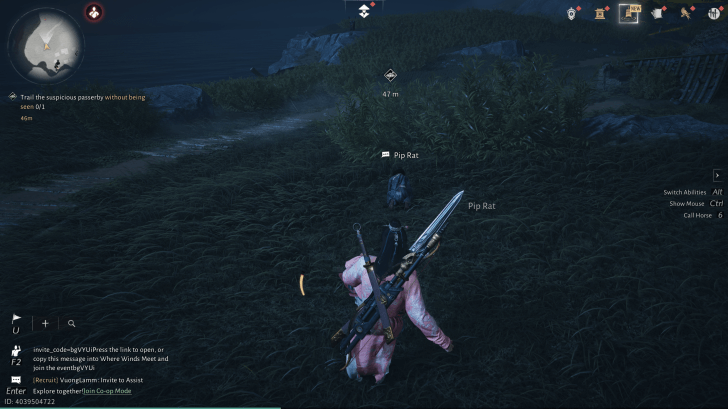 Pip Rat NPC portrait in Where Winds Meet