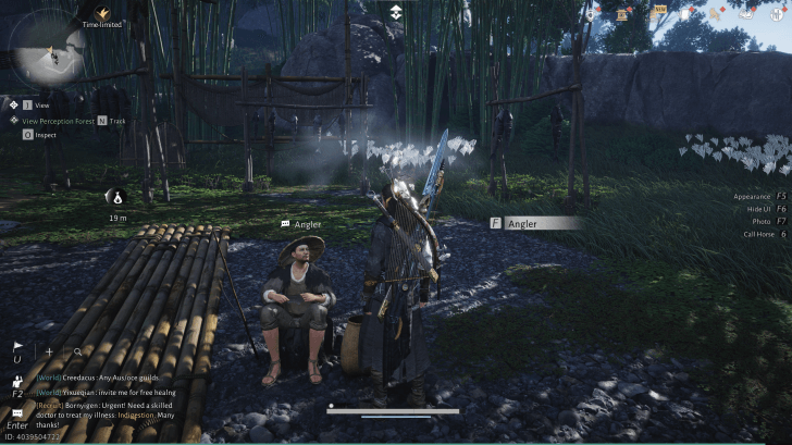 Angler NPC portrait in Where Winds Meet