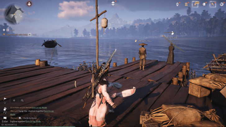 Zhou Yizhou NPC portrait in Where Winds Meet