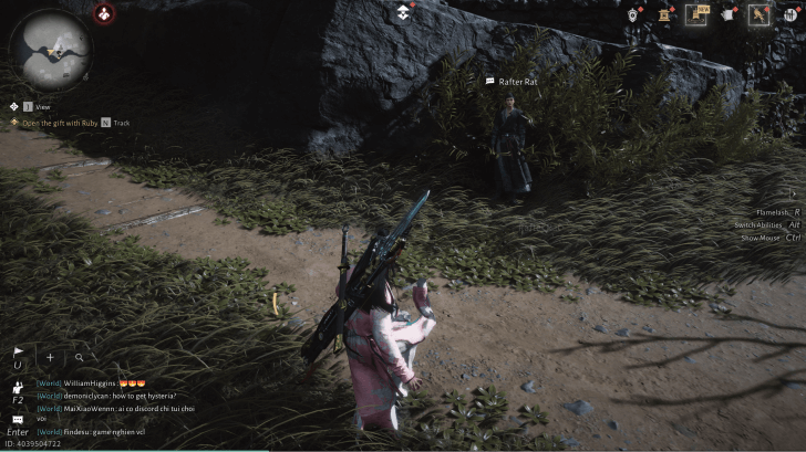 Rafter Rat NPC portrait in Where Winds Meet