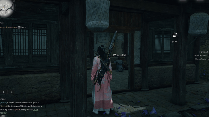 Barn Rat NPC-Porträt (Where Winds Meet)