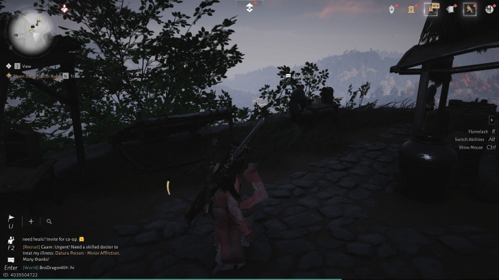 Daozheng NPC-Porträt (Where Winds Meet)