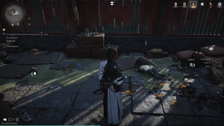 Fu Lushou NPC-Porträt (Where Winds Meet)