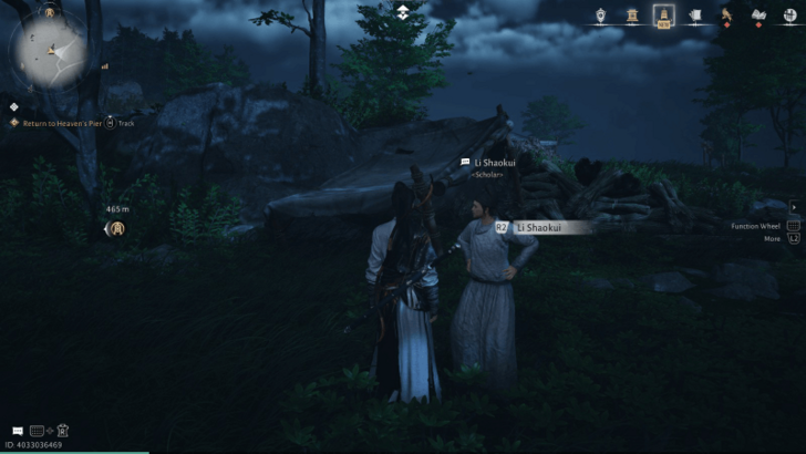Li Shaokui NPC-Porträt (Where Winds Meet)