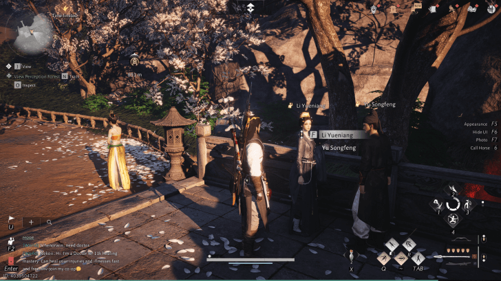 Li Yueniang NPC portrait in Where Winds Meet