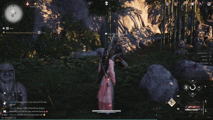 Liu the Woodcutter NPC portrait in Where Winds Meet