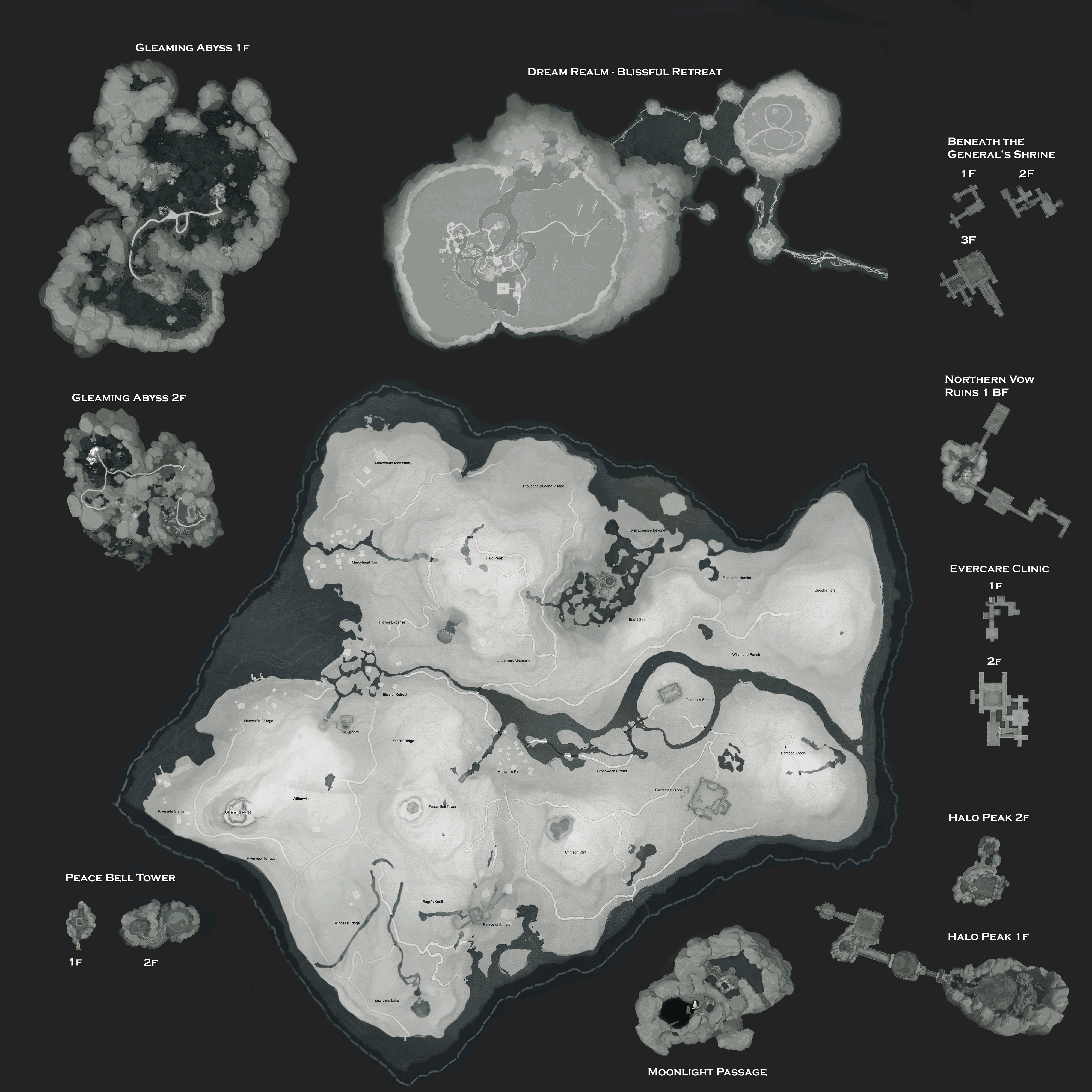 Where Winds Meet Old Friends map