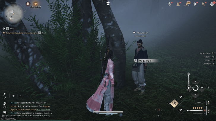 Mu Laosan NPC portrait in Where Winds Meet