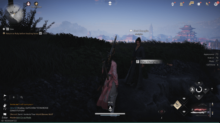 Shui Changliu NPC portrait in Where Winds Meet