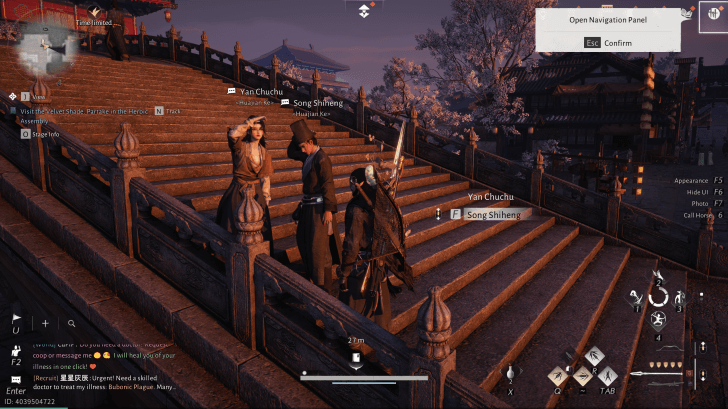 Song Shiheng NPC-Porträt (Where Winds Meet)