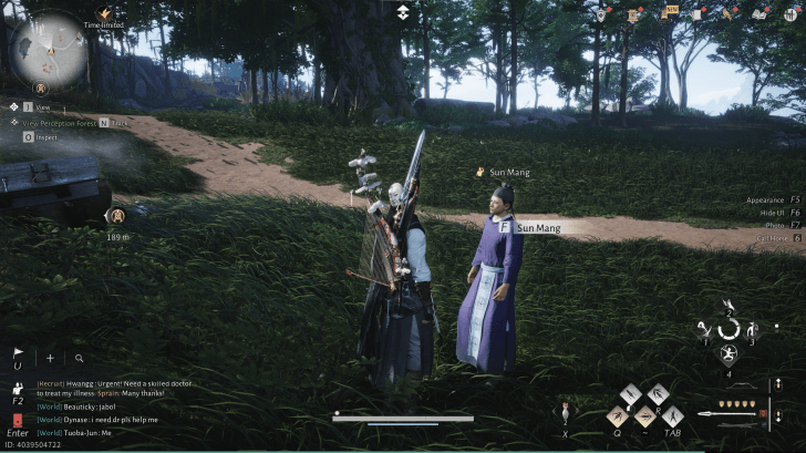 Sun Mang NPC portrait in Where Winds Meet