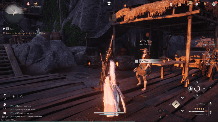 Ya Zhou NPC portrait in Where Winds Meet