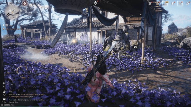 Zhou Miaoxin NPC-Porträt (Where Winds Meet)