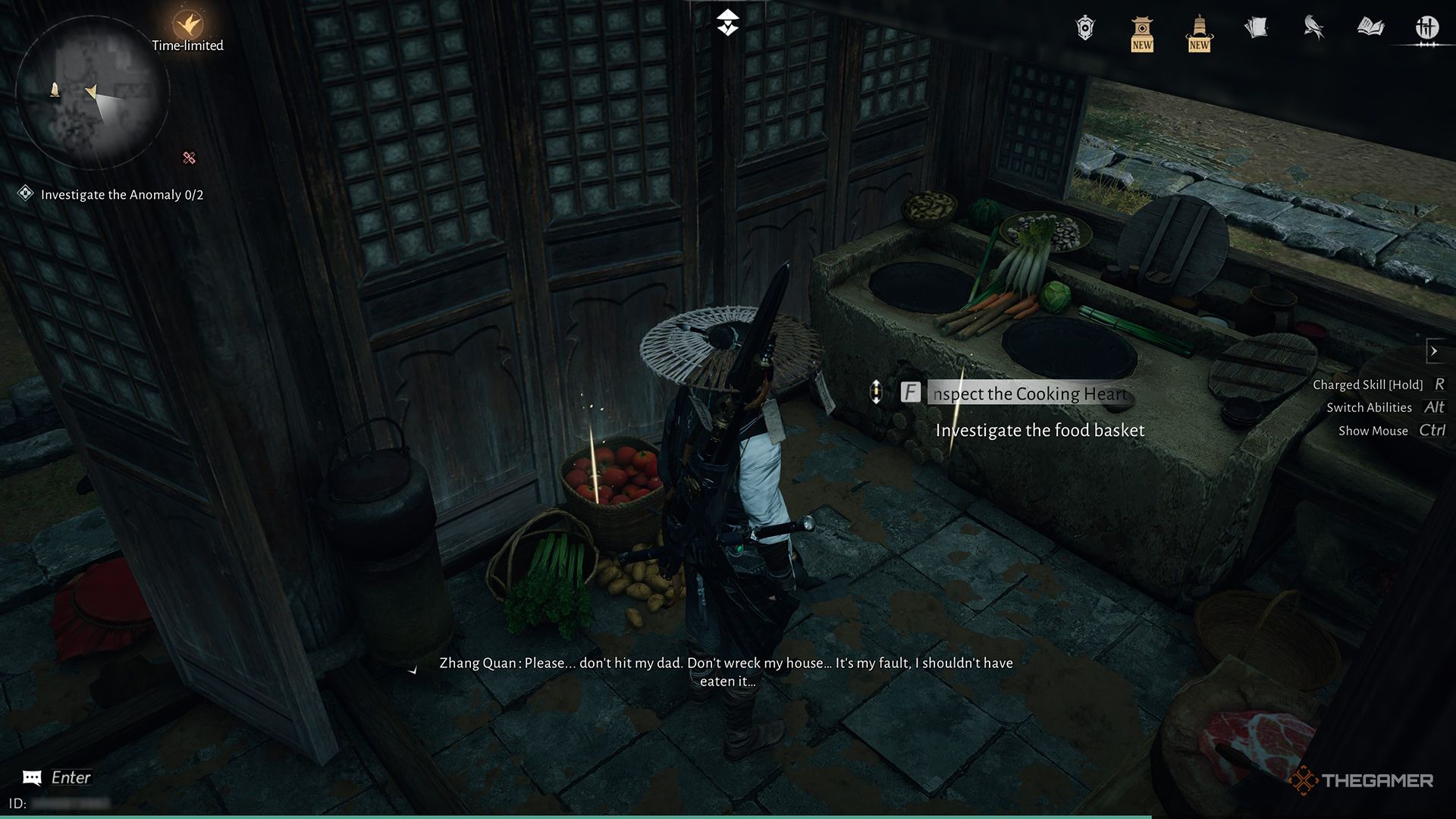 Inspecting spoiled food during Feast of Leaves Volume 1