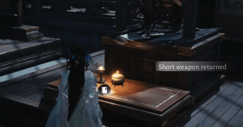 Where Winds Meet - An Unholy Prophecy Short Weapon Returned