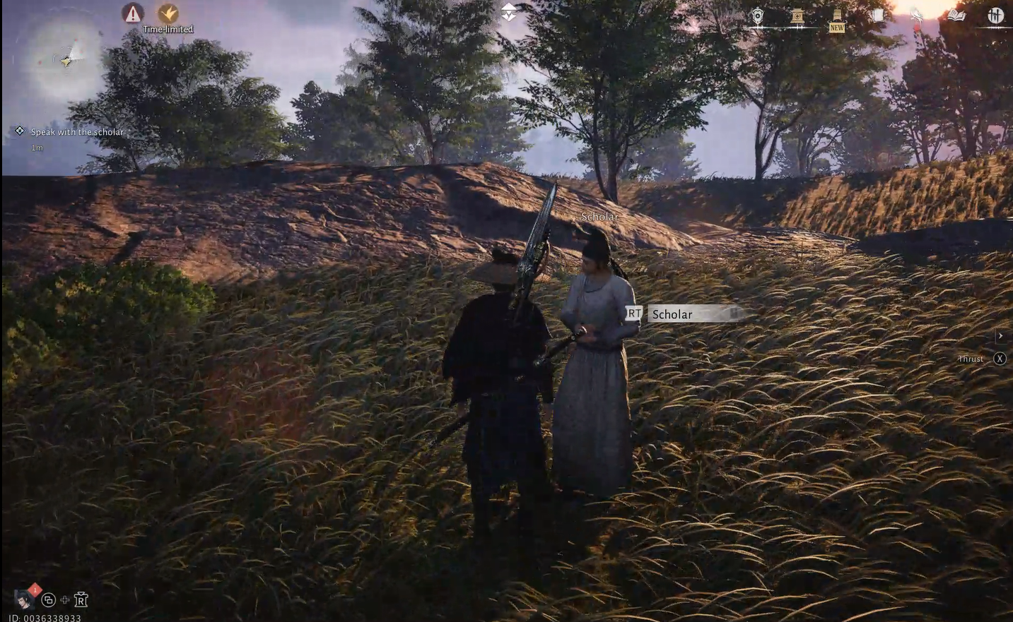 Arriving at the bell with the trapped scholar