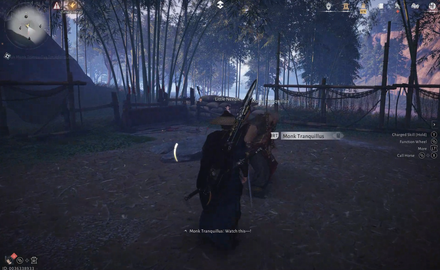 Talking to Monk Tranquillus