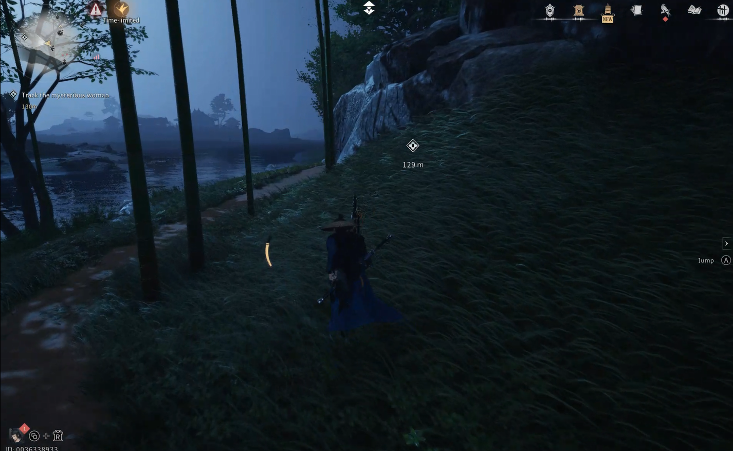 Following the fleeing Silkworm Lady