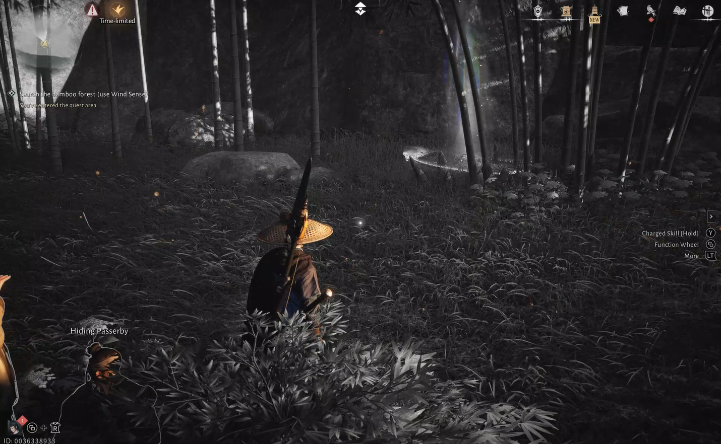 Using Wind Sense in the bamboo forest