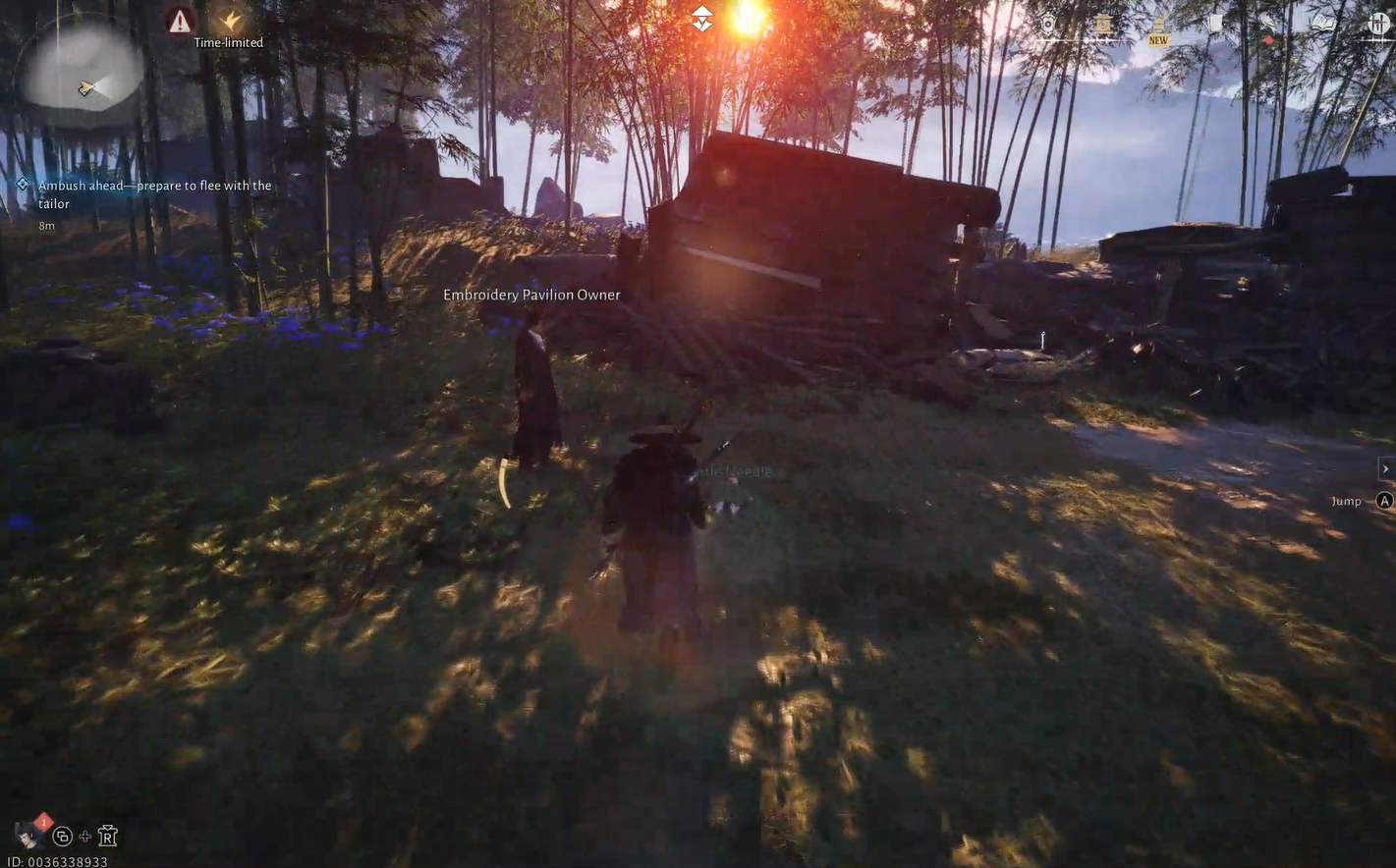 Ambushing the embroidery owner